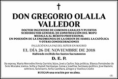 Gregorio Olalla Valledor